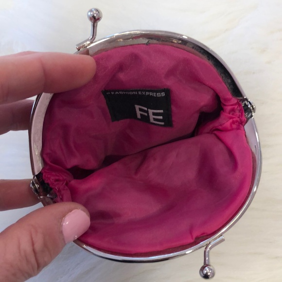 Plaid coin purse - Picture 2 of 2